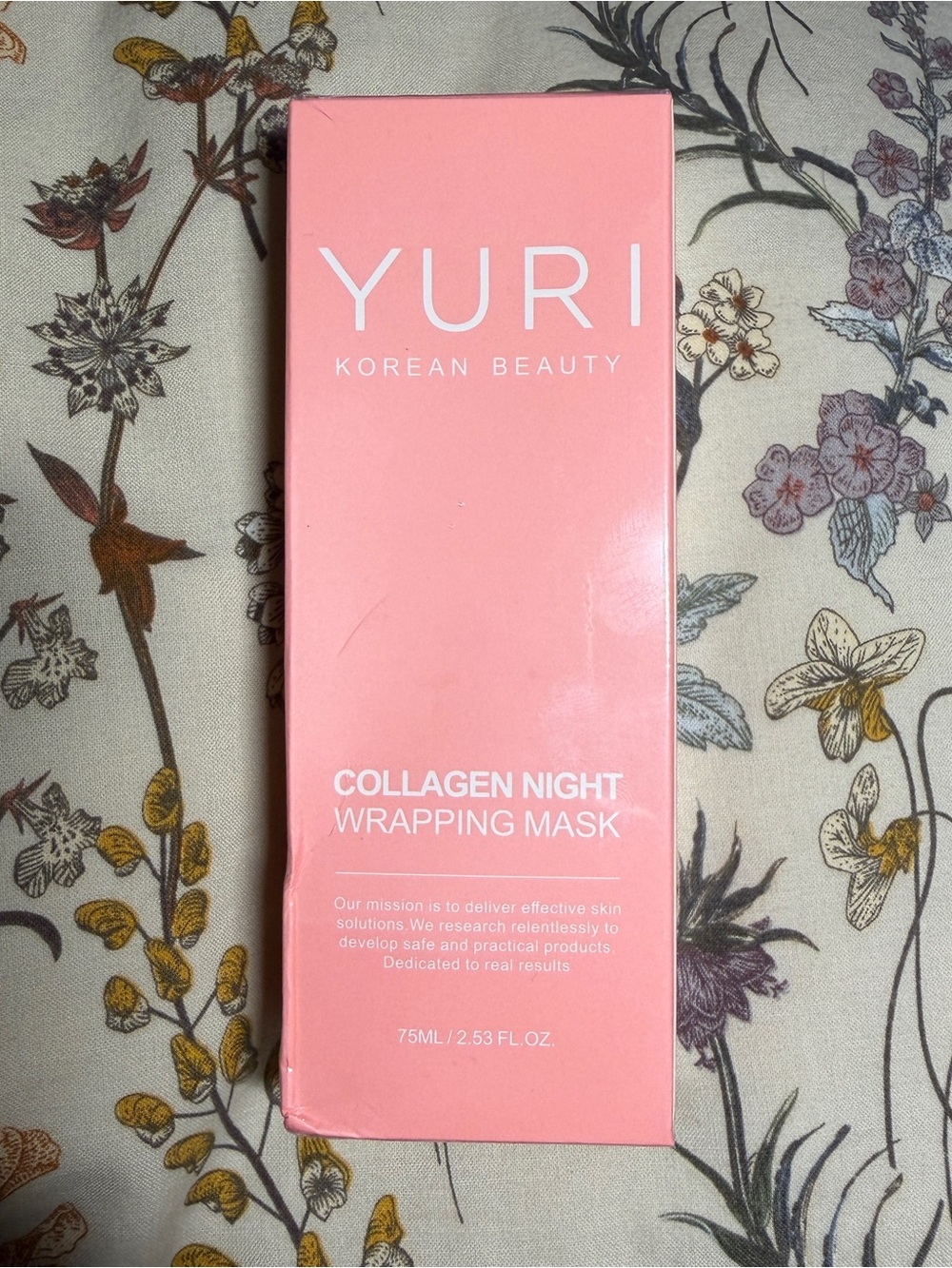YURI Collagen Wrapping Mask with Applicator NIB SEALED